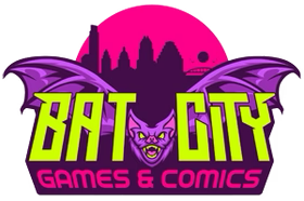 Bat City Games & Comics logo