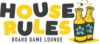 House Rules Board Game Lounge logo