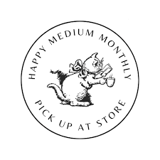 Happy Medium Books Cafe logo