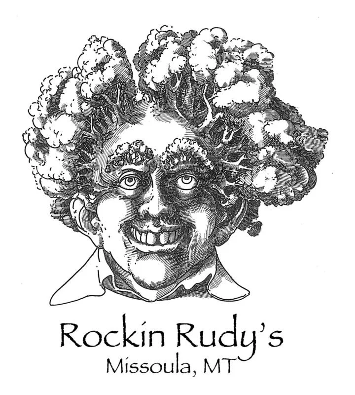 Rockin Rudy's logo